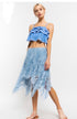 Blue Lace Interchangeable Skirt/Top